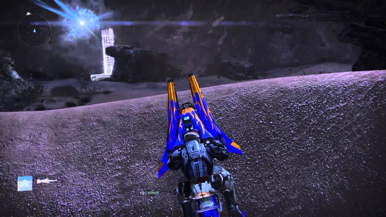 Sparrow Spawn Backflip Kill - Destiny