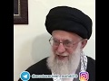امام خامنه ای آروم باشید این حوادث طبیعیه