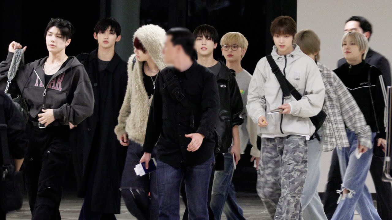 앤팀(&TEAM) '인기가요 도쿄' 출국 Departure | 김포공항 • 241011