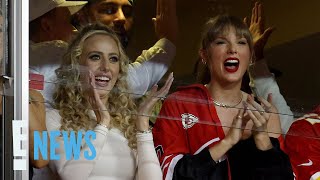 Celebrity Taylor Swift & Brittany Mahomes Share Hug During Chiefs Game | E! News Profile