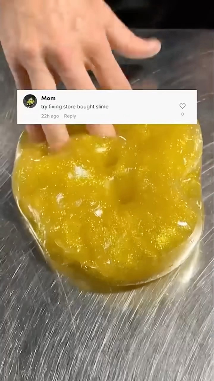 Fixing Store Bought Slime ?