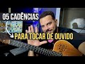 CINCO CADÊNCIAS EM (C MAIOR  ) PARA TOCAR VARIAS MÚSICAS DE OUVIDO!