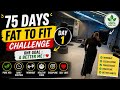 Day 1 of 75 Days Fat to Fit Challenge Daily Vlog + What I Eat in a Day #FatToFit #75DaysChallenge