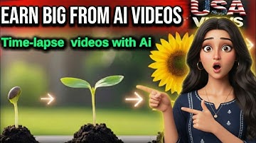 How I created Plant time-lapse videos with AI 😱😱