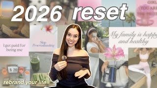 REBRAND YOUR LIFE FOR 2026 ! VISION BOARD, GOAL SETTING, BECOMING MY BEST SELF FOR 2026