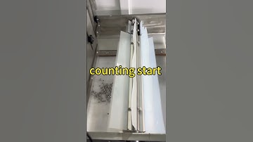visual counting machine,use ccd camera catch material to realize high precision counting.
