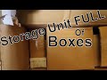 VINTAGE Storage Unit FULL OF Boxes