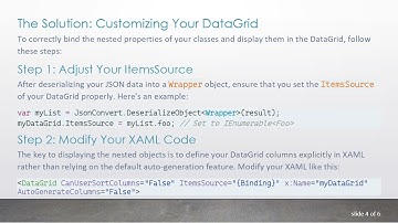 How to Add Nested Objects to DataGrid in C#  WPF