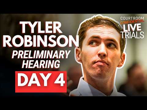 LIVE: Tyler Robinson Preliminary Hearing | Day 4