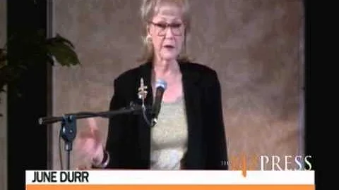 June Durr speaks at WIE Event