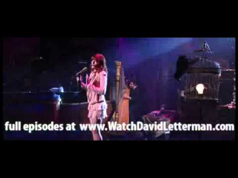 Florence and the Machine in Late Show with David L...