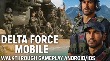 Delta Force Mobile | Garena (max graphics) Gameplay walkthrough | New Update #deltaforce