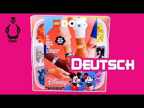 LEGO® DOTS 41947 Mickey & Friends Bracelets Mega Pack | Speed build | Review | Deutsch