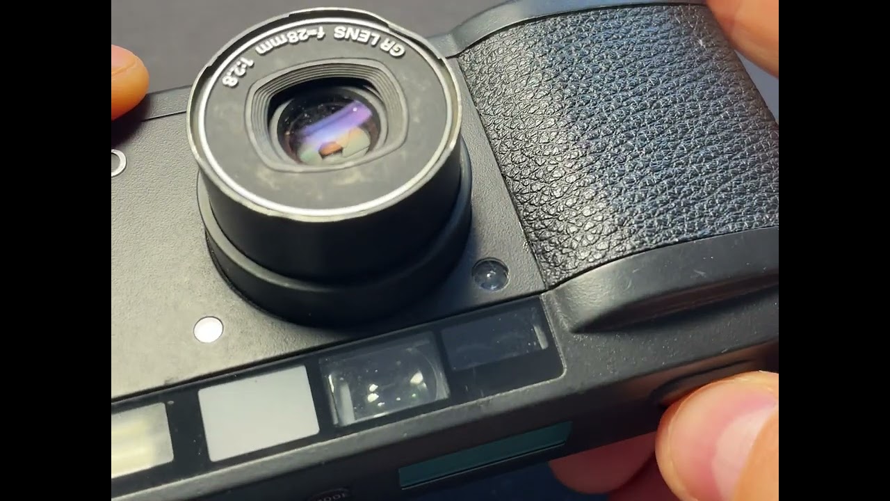 RICOH GR1V AFTER REPAIR BY BO FROM TAIWAN