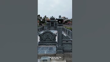 Diện Tích 50m2 - Nên Bố Trí Các Hạng Mục Lăng Mộ Đá Như Thế Nào ? #damynghexuantien #langmoda #moda