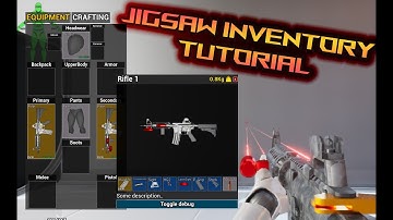 UE5 Advanced Jigsaw Inventory - Tutorial (Update 4.5)