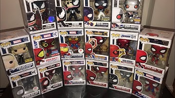 My Funko PoP Collection Part 1 (Spider-Man) | Pop Homage