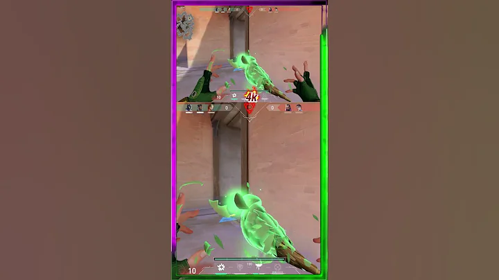 4K Classic Run and Gun 😤 | Valorant Pistol Round Domination #valorant #valoranttips #valorantclips