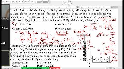 So sánh độ cứng của 2 lò xo năm 2024