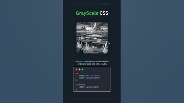 Grayscale #coding #css #css3