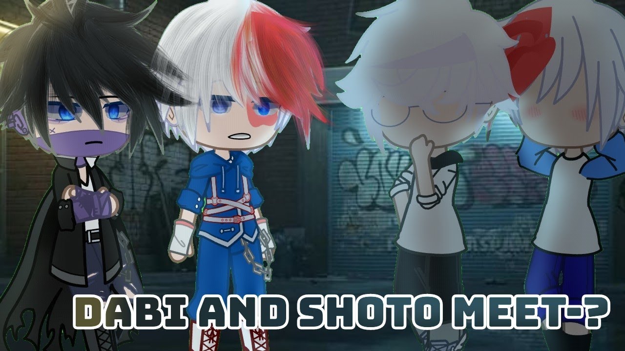 The unexpected Collision 💥💙 | ft.Shoto Todoroki and Dabi | MY AU •Read description