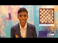 Praggnanandhaa beats indias latest gm and world u16 champion pranav anand