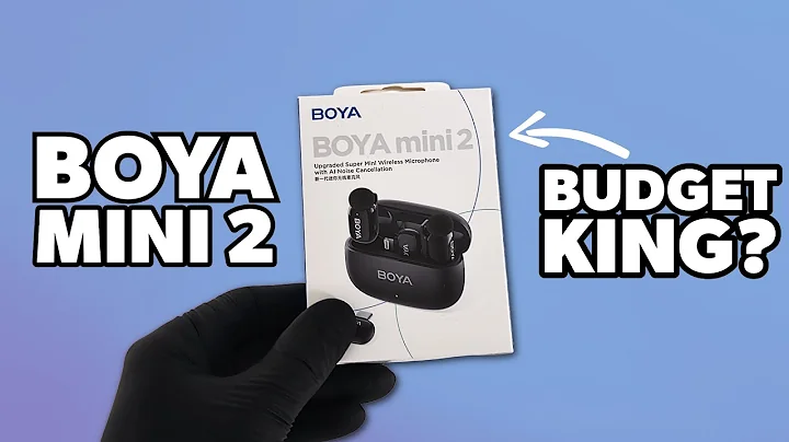 BOYA mini 2: This Mic is the Size of a Coin, but Sounds Like a Studio!