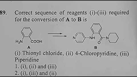 3.Csir net chemical science December 2017 organic chemistry solution in hindi