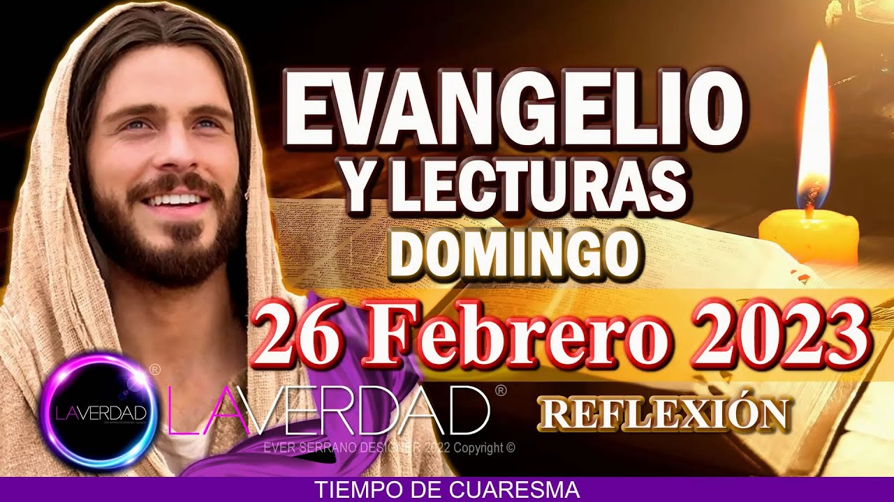 EVANGELIO DEL DÍA DOMINGO 26 DE FEBRERO 2023. MATEO 4, 111 / REFLEXIÓN