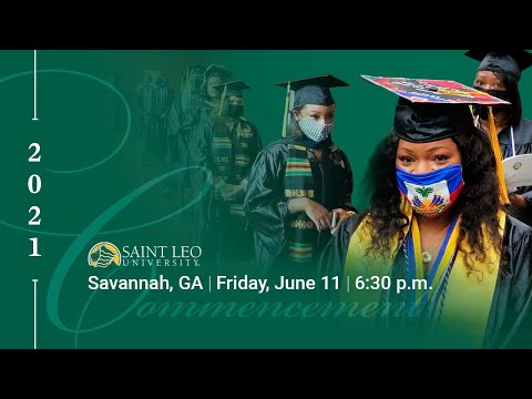 Saint Leo University – Savannah Commencement – Friday, June 11, 2021