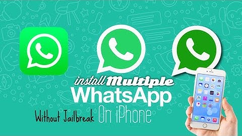 How to install Multiple WhatsApp On iPhone Without Jailbreak Easy Way