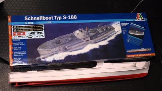 Новое расхламление с огромной моделью торпедного катера Schnellboot Typ S-100  