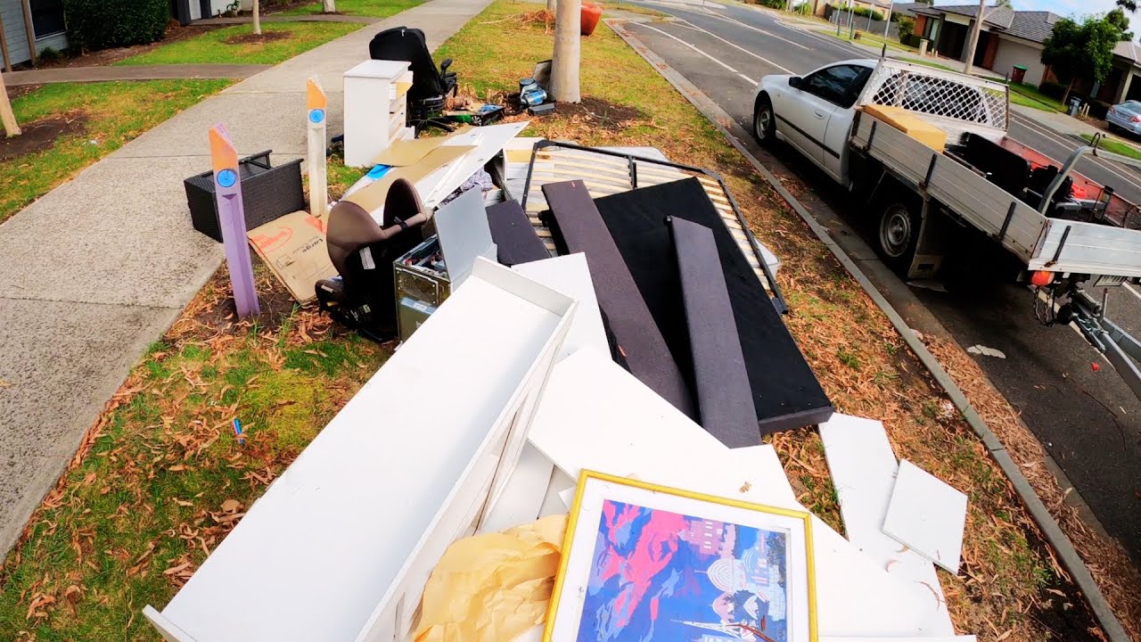 Roadside Rubbish Piles All Over The Shop