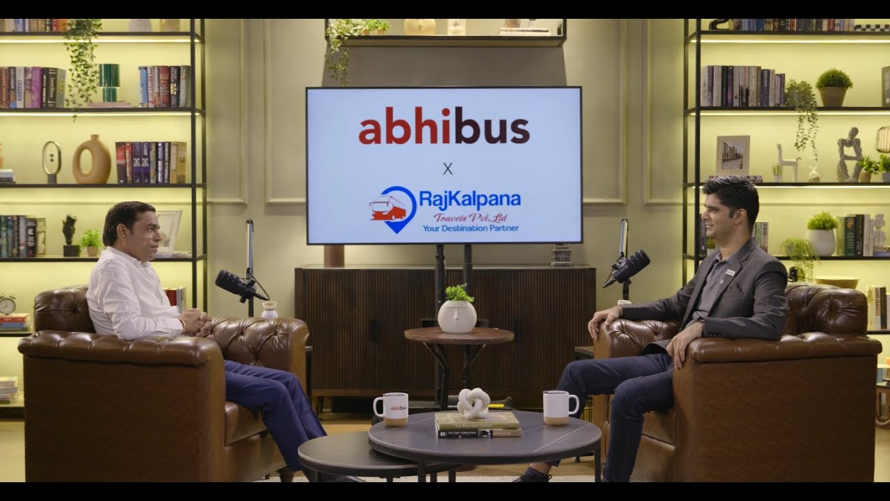 Abhibus COO Rohit Sharma and Rajkumar Sharma (Owner of Raj Kalpana Travels) a High Quality PODCAST