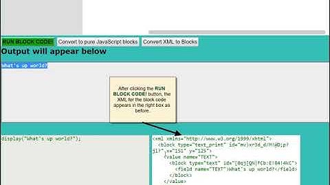 Blockly/Text2Code: Loading and Saving Block Code