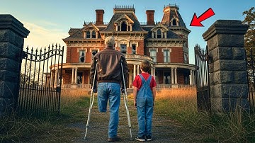 "It looks haunted..." Boy whispered when veteran inherited mansion, discovered underground secrets.