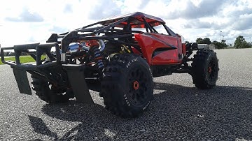 1/5 Scale Rovan 305FT Baja 5T 30.5cc Killer RC Super Bee Kill Switch Install