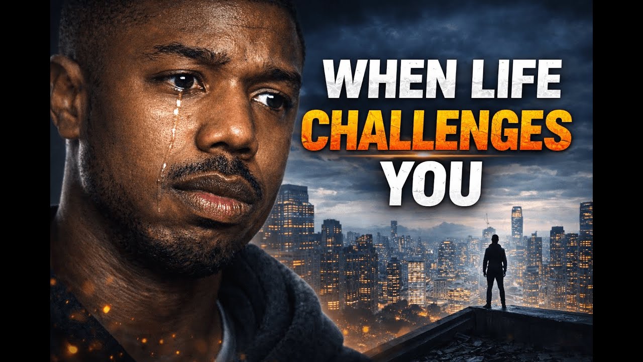 Never Give Up Motivation. When Life Challenges You .