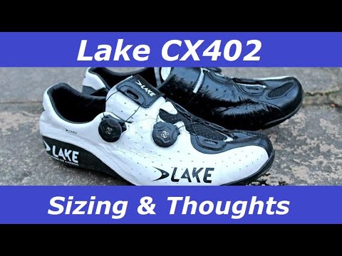 lake cycling shoes sizing