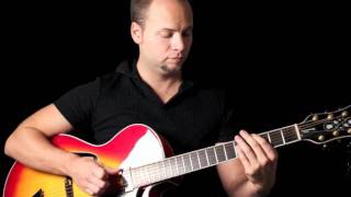 Hofner HCT-J17 Archtop Jazz Guitar Review WWW.MATTRAINES.COM chords