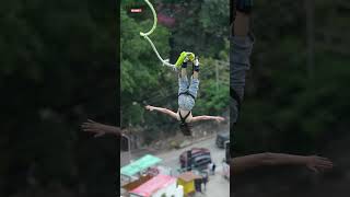Rishikesh Day-2 Bungee Jumping #viral #trending #bungeejumping #bungie #rishikesh #adventure