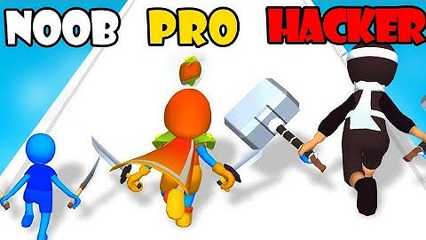 NOOB vs PRO vs HACKER - Hit & Run Solo Leveling | Gameplay Walkthrough (Android,iOS)