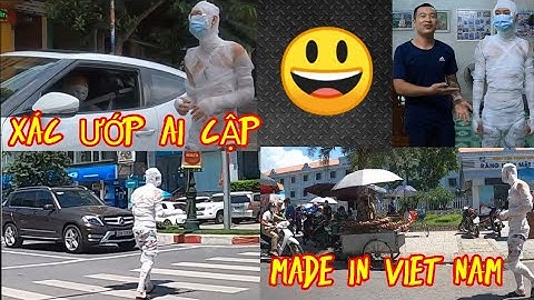 Hóa trang thành Xác Ướp Ai CẬP đi ra ngoài đường (Dress up as an Egyptian Mummy )