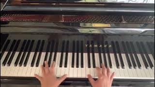 Bengawan Solo, piano, self arrangement. Indonesian folk song