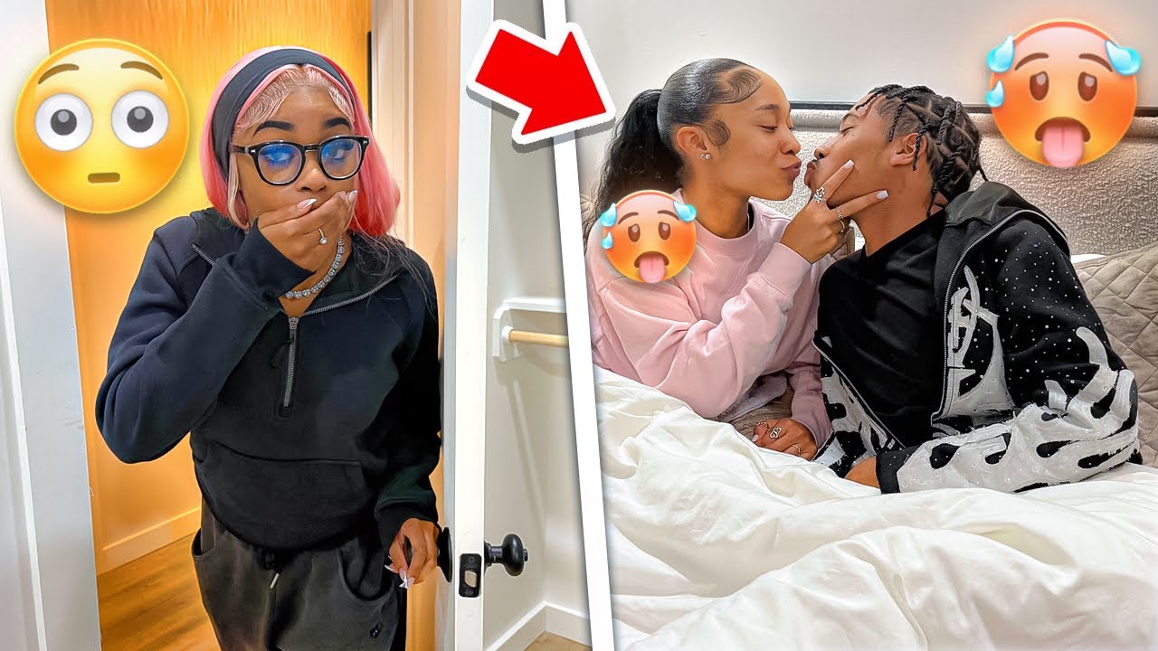 HIDDEN CAMERA PRANK ON MYA AND MYKEL👀GETS SPICY🙊