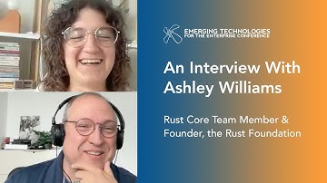 An Interview With: Ashley Williams, Rust Core Team; Founder of the Rust Foundation