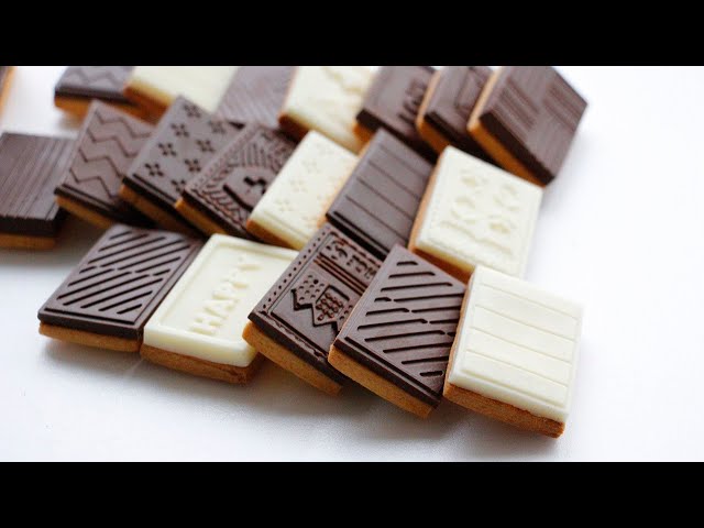 발렌타인데이 쿠키 : 빈츠 쿠키 만들기 : Valentines day custom chocolate cookies｜Brechel