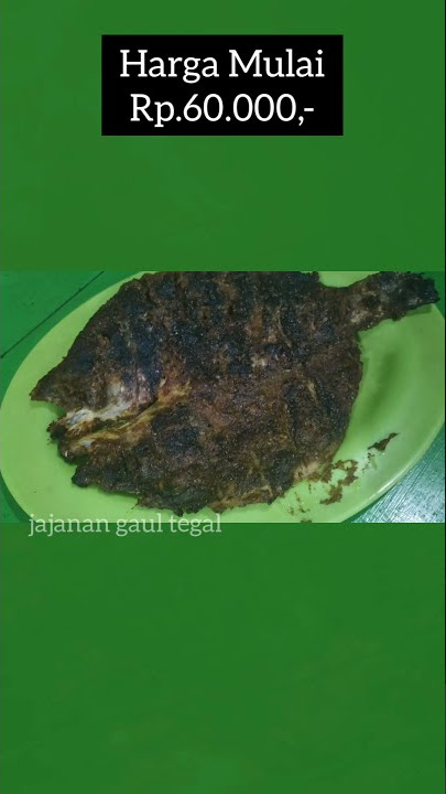 Pondok Ikan Bakar Al Barokah Tegal #kulinertegal #tegal #streetfood #shorts