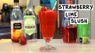 Strawberry Lime Slush