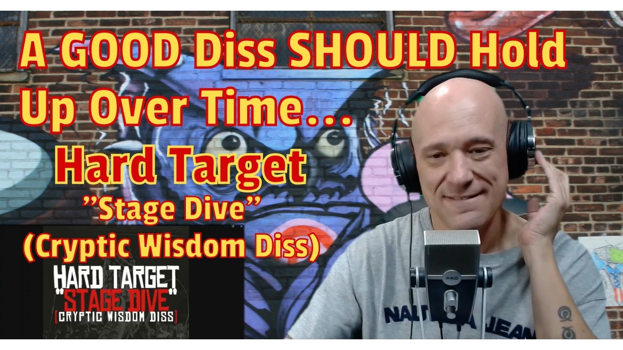 Hard Target - Stage Dive (Cryptic Wisdom DISS)  - REACTION | Will This Hold Up Over Time?